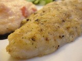 Frozen Fish to Baked Fish with an Italian Bread Crumb Crust