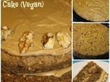 Coffee and Walnut Cake (Vegan)
