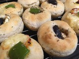 Pizza Muffins or...Puffins (plus an update)