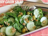 Very Green Salad with Rocket & Watercress