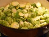 Bacon-Braised Brussels Sprout Love