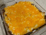Hamburger Pie! 1 lb ground beef - brown