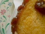 Buttered Toast and Jam Bread Pudding