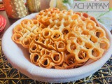 Achappam /Kerala Style Rosette Cookies (Eggless no Rice Flour tastes authentic)