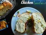 Chicken Sandwich-a leftover recipe