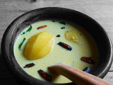 Kerala Mambazha Puliserry with whole mango|Mango Yogurt curry