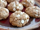 Cookie Butter White Chocolate Oatmeal Cookies