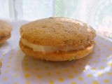 Zucchini Cake Whoopie Pies with Maple Buttercream Filling