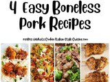 4 Easy Boneless Pork Recipes