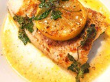 Baked Black Cod with Lemon, White Wine & Fresh Herbs