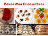Baked Mini Cheesecakes