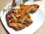 Baked Pork Chop Marsala
