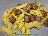 Baked Potato and Sausage Wedges Recipe