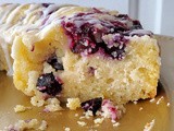 Blueberry Sour Pound Cream Cake