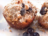 Blueberry Streusel Cream Cheese Muffins