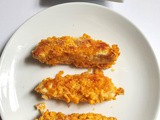 Cheese Cracker Coated Chicken Fingers