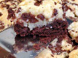 Chocolate Cake Mix Cheesecake Bars