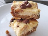 Chocolate Chip Cookie Mix Cheesecake Bars
