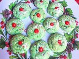 Festive Grinch Cookies