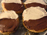 Homemade Pumpkin Half Moon Cookies