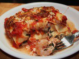 Lasagna Shrimp Florentine