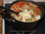 Mom's Ham and Cabbage Soup Photo and Cookbook Offer