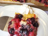 Old Fashioned Triple Berry Cobbler