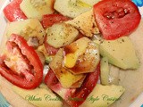 Open Faced Pita Salad Recipe