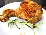 Parmesan Crusted Baked Chicken Legs