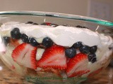 Patriotic No-Bake Trifle