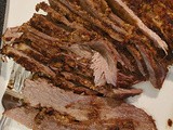 Slow Cooked Smoked Beef Brisket