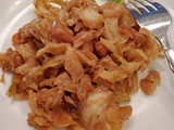Slow Cooker Buttered Cabbage and Ham