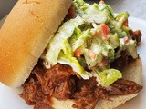 Slow Cooker Pork and Slaw Sandwiches