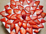 Strawberry No Bake Cheese Pie