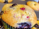 Triple Berry Cake Mix Muffins