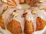 Zucchini Almond Poppy Seed Bundt Cake