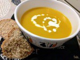 January King cabbage, swede and carrots soup