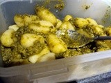 Lunch box: Gnocchi with cheese and pesto
