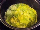 Lunch box: Risotto with cabbage
