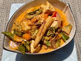 Easy Thai red curry (Vegetarian)