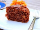 Date Cake - Eggless version - Happy New Year