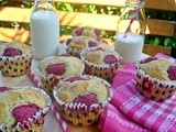 Muffini s malinama i makom + darivanje/giveaway
