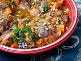 Apricot Chicken Tagine with Ginger & Mint