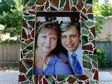 Broken Pottery Upcycle: Mosaic Frame