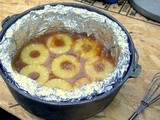 Dutch Oven Pineapple Upside-Down Cake