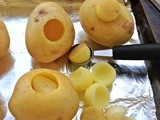 Garlic Roasted Smashed Potatoes