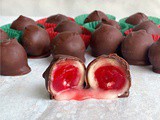 Homemade Chocolate Covered Cherries