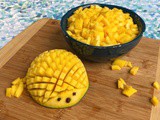 How to Dice a Mango (+ Mango Hedgehog!)