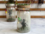 Mason Jar Fairy Lantern diy