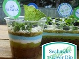 Seahawks 7-Layer Dip & Superbowl Snack Round-up